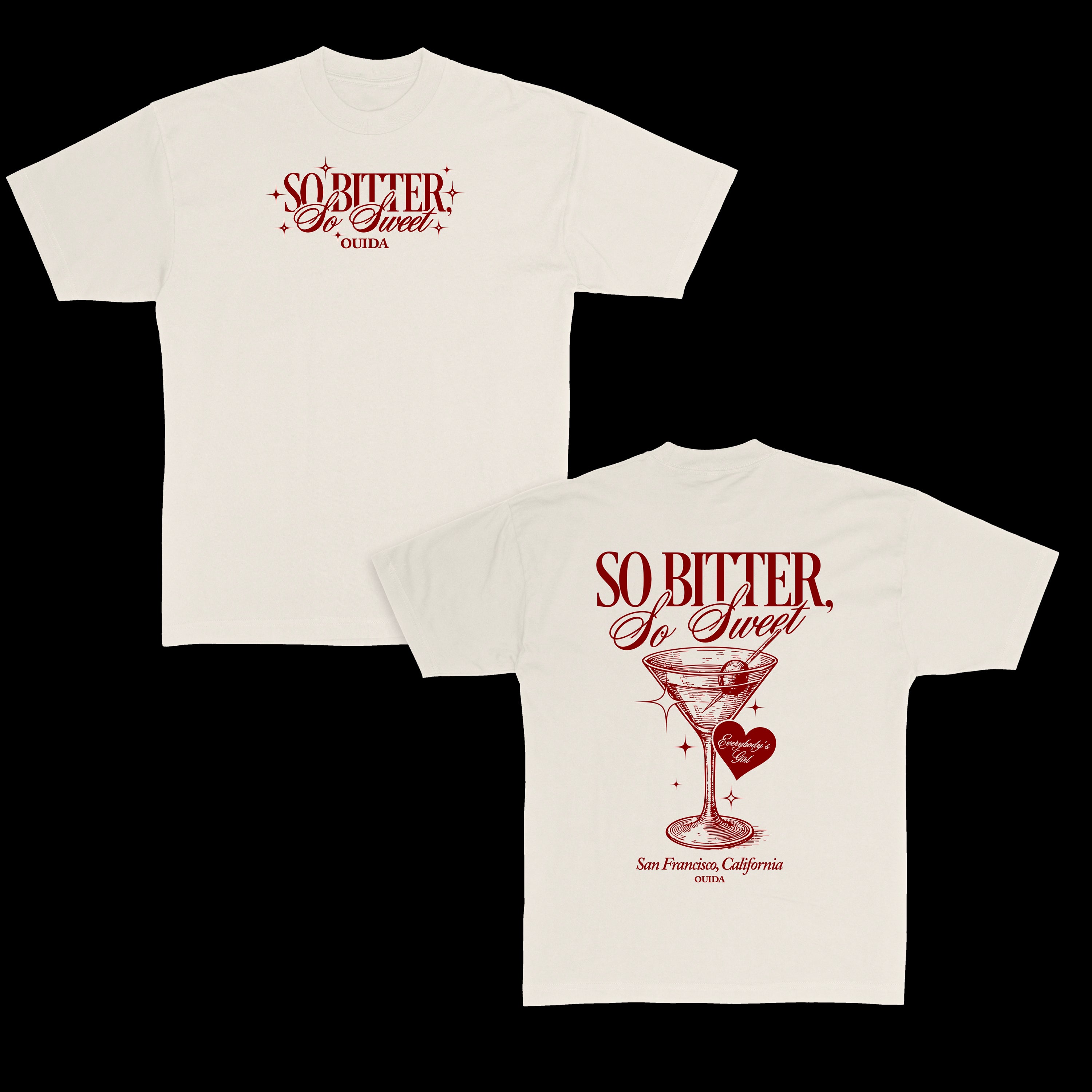 "So Bitter, So Sweet" Crew Neck Tee